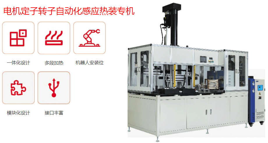 电机行业自动化感应加热解决方案(图1)